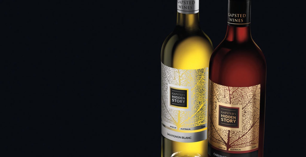 Gapsted Hidden Story Wine Label Design