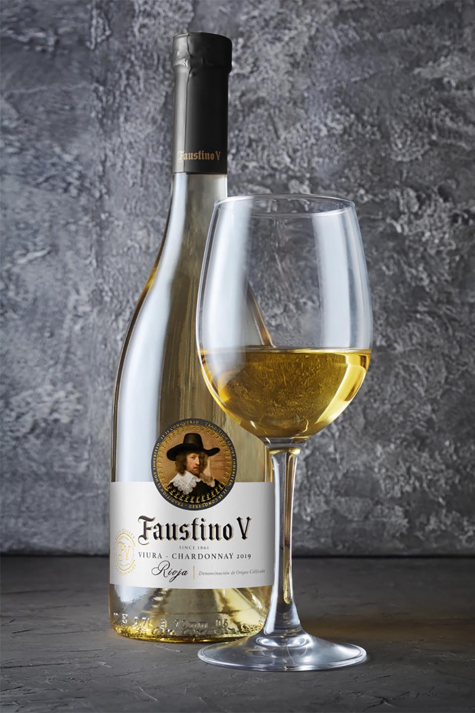 Wine Label Design Faustino V