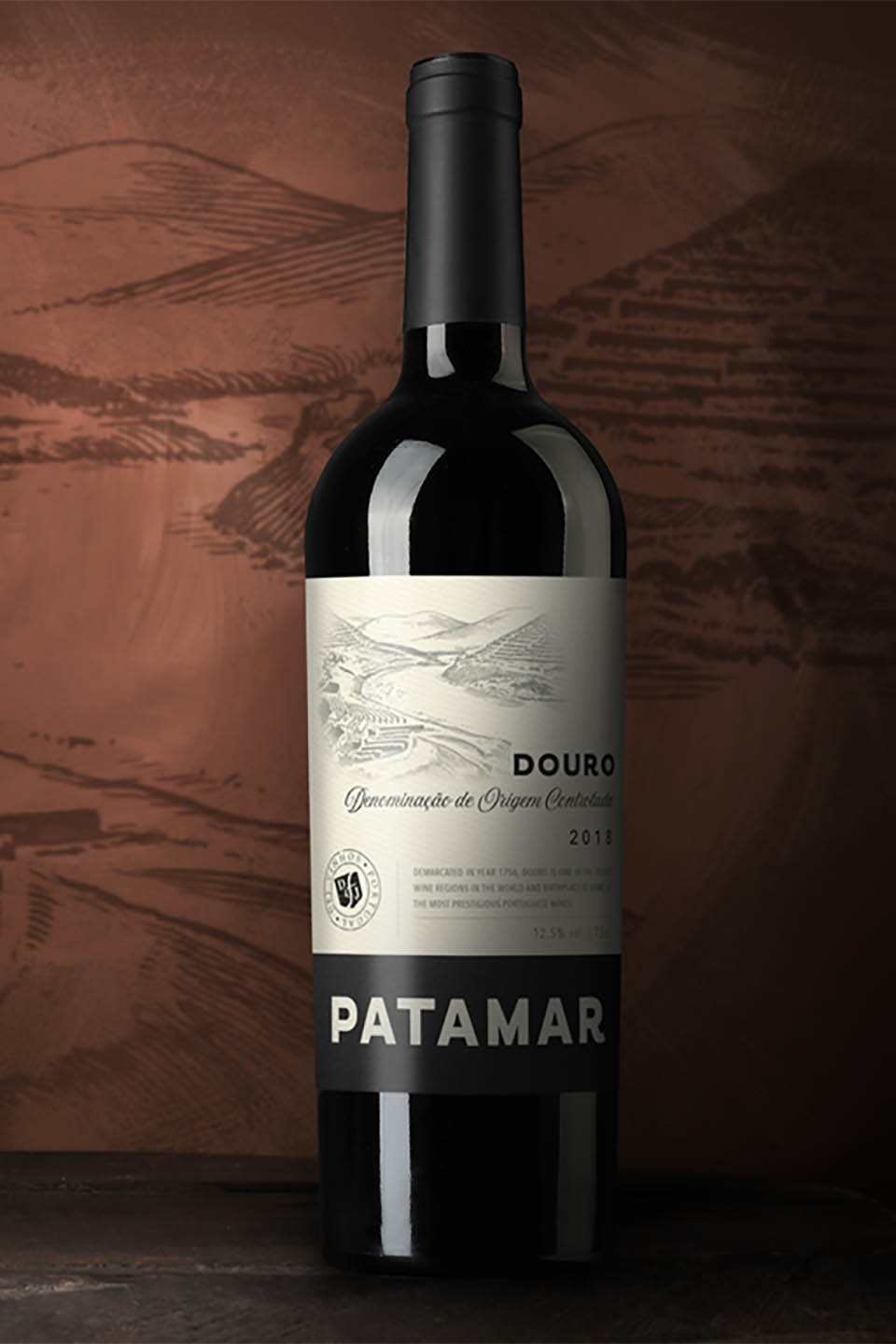 Wine Label Design Patamar